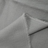 Polyviscose doupionnée irisée gris clair