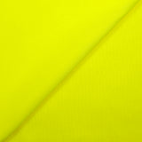 Jersey de polyester envers polaire jaune fluo