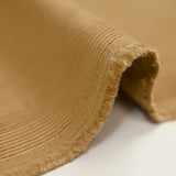 Velours côtelé coton 1 mm camel