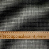 Polycoton fantaisie noir et blanc