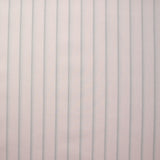 Coton imprimé rayé gris fond rose pâle