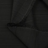 Bengaline polycoton rayée ton sur ton noir