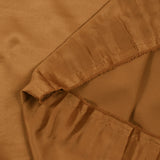 Satinado de poliéster de cobre ligero