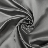 Twill de polyester satiné argent