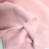 Tissu sweat minkee épais rose poudré