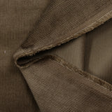 Velours côtelé coton 1,5 mm marron glacé