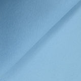 Tissu sweat minkee épais ciel
