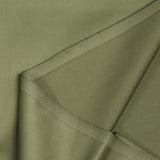 Khaki satin cotton poplin