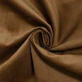 Velours côtelé coton 2 mm marron noisette