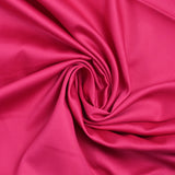 Fuchsia Satin Cotton Popeline