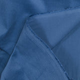 Velours côtelé Lina coton 1 mm bleu denim