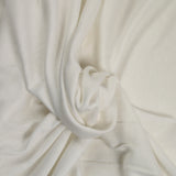 Jersey de coton blanc cassé