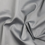 Poplina de algodón satinado gris