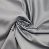 Poplina de algodón satinado gris