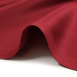 Popeline de coton satinée bordeaux
