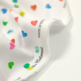 Cotton stung printed rainbow