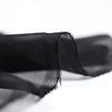 Mousseline de soie noir