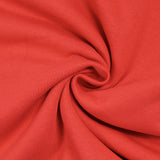 Sweat minkee épais rouge feu