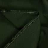 Forest green striped polyester