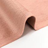 Velours côtelé coton 3 mm vieux rose
