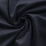 Velours côtelé coton 2 mm bleu ardoise