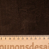 Pana de algodón chocolate 3mm