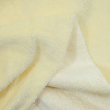 Tissu éponge bambou crème vendu au mètre
