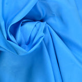 Turquoise polyester twill
