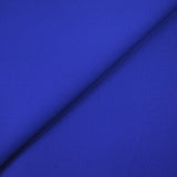 Sergé de polycoton bleu