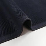 Velours côtelé coton 2 mm bleu ardoise