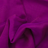 Mousseline de 100% soie unie orchidée