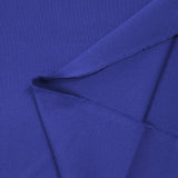 Jersey de coton bleu roi