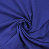 Jersey de coton bleu roi