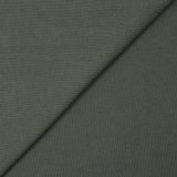 Jersey de coton french terry gris kaki