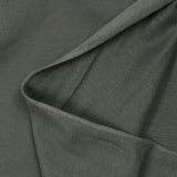 Jersey de coton french terry gris kaki