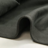 Jersey de coton french terry gris kaki