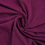 Maille fine Lurex violet fond violine