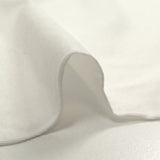 Punto fino de algodón blanco roto