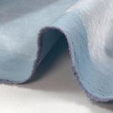 Velours ras Sally bleu givré
