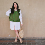 Patron de Couture plastron et pull sans manches femme BRISBANE