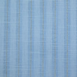 Coton lin rayé Lurex doré fond bleu ciel