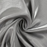 Polyester effet lamé argenté
