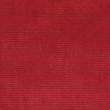 Jersey de velours côtelé tout doux rouge fraise