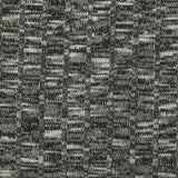 Côte ribbed fine black and white