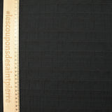 Polycoton rayé ton sur ton noir