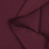 Coton uni lie de vin