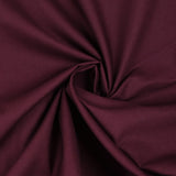 Coton uni lie de vin