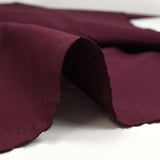 Coton uni lie de vin
