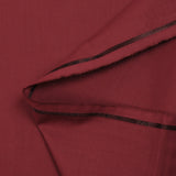 Tissu tailleur en polyester bordeaux