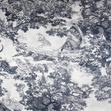 Silk satin printed in the white background jungle